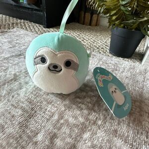 Squishmallows Aqua 4” mini plush Blue